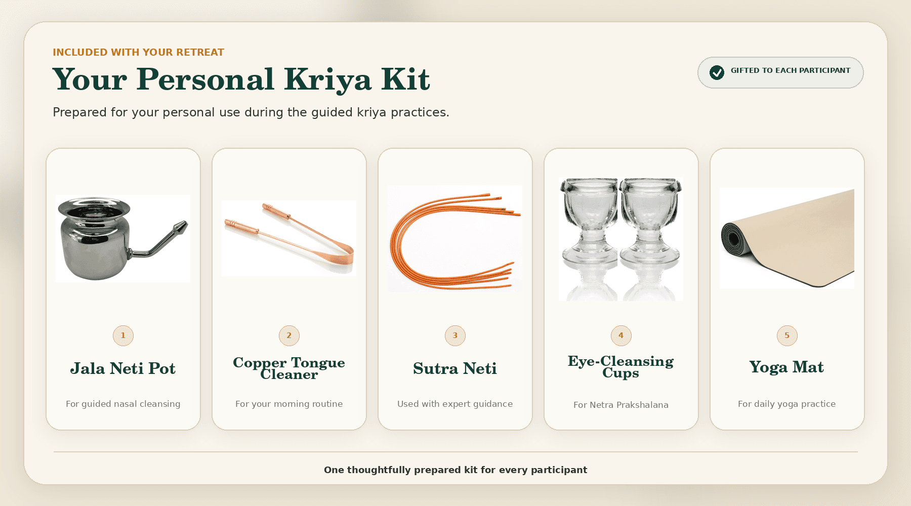 Personal kriya kit image for the Yog Kriyas section
