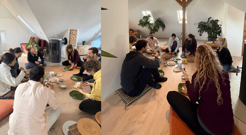 Temporary closing placeholder to be replaced with Kirti and Deepanshu welcoming retreat participants